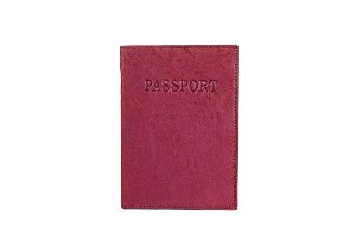 kožený obal na cestovní pas